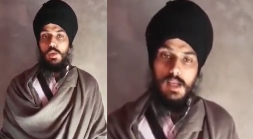 പഞ്ചാബ് പൊലീസിനെയും,ഭഗവന്ത് മന്നിനെയുംപേടിയില്ല; വിഡിയോ സന്ദേശവുമായി അമൃത്പാൽ സിംഗ്