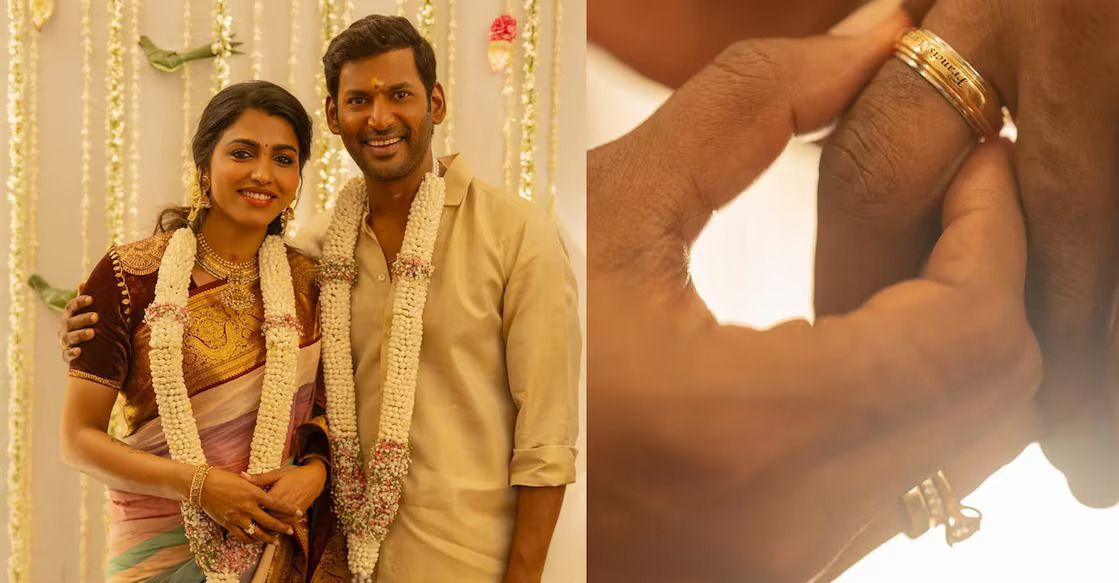 47ാം വയസ്സിൽ വിശാലിന് പ്രണയസാഫല്യം; ധൻസികയുമായുള്ള വിവാഹനിശ്ചയം കഴിഞ്ഞു