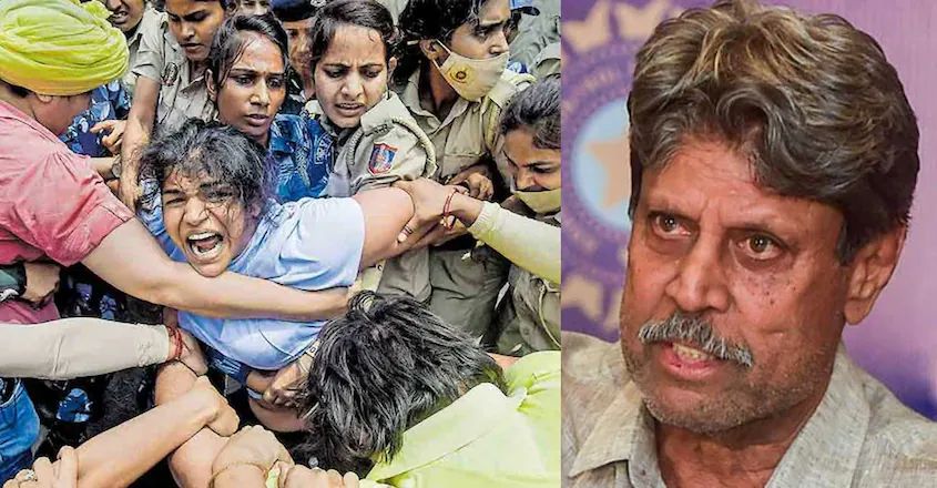 ‘നമ്മുടെ താരങ്ങളെ തെരുവിലൂടെ വലിച്ചിഴച്ചത് വേദനിപ്പിച്ചു’; പിന്തുണയുമായി ക്രിക്കറ്റ് ഇതിഹാസങ്ങൾ