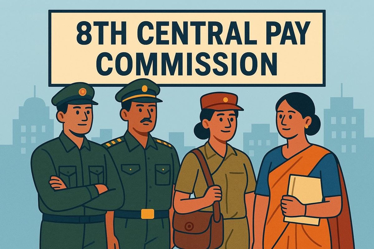 കേന്ദ്ര സർക്കാർ ജീവനക്കാർക്ക് സന്തോഷ വാർത്ത; എട്ടാം ശമ്പള കമ്മിഷന്‍റെ നിബന്ധനകൾക്ക് മന്ത്രിസഭയുടെ അംഗീകാരം