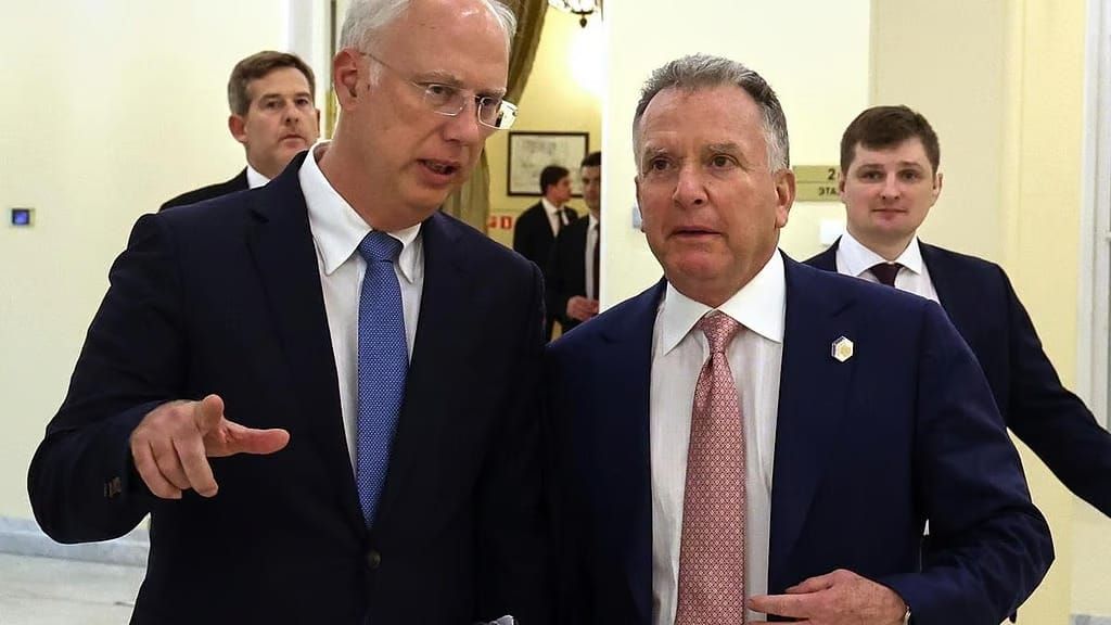 Report: US envoy coached Putin aide on how Russian leader should pitch Trump on Ukraine peace plan