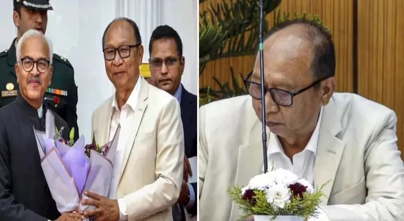 മണിപ്പൂരിൽ പുതിയ സർക്കാർ; മുഖ്യമന്ത്രിയായി യുംനാം ഖേംചന്ദ് സത്യപ്രതിജ്ഞ ചെയ്തു