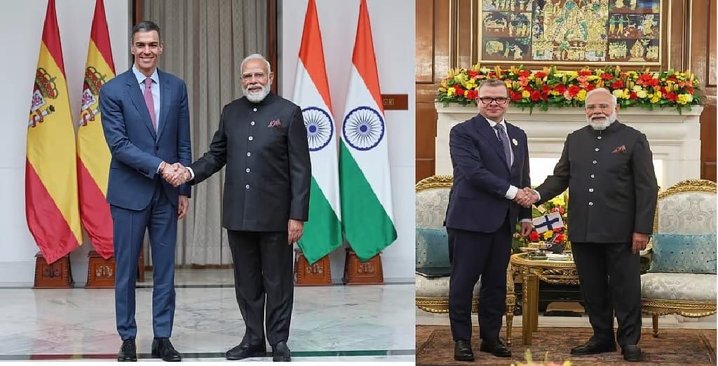 PM Modi meets president of Spain, PM of Finland; says India-EU FTA ushers in golden era