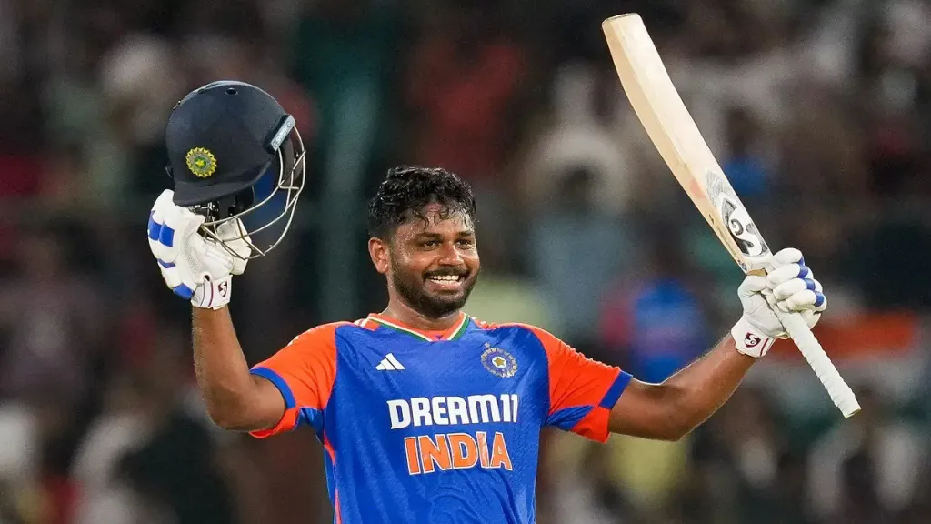 Sanju Samson scores second consecutive fifty, gives flying start to India in 2nd semi-final vs England