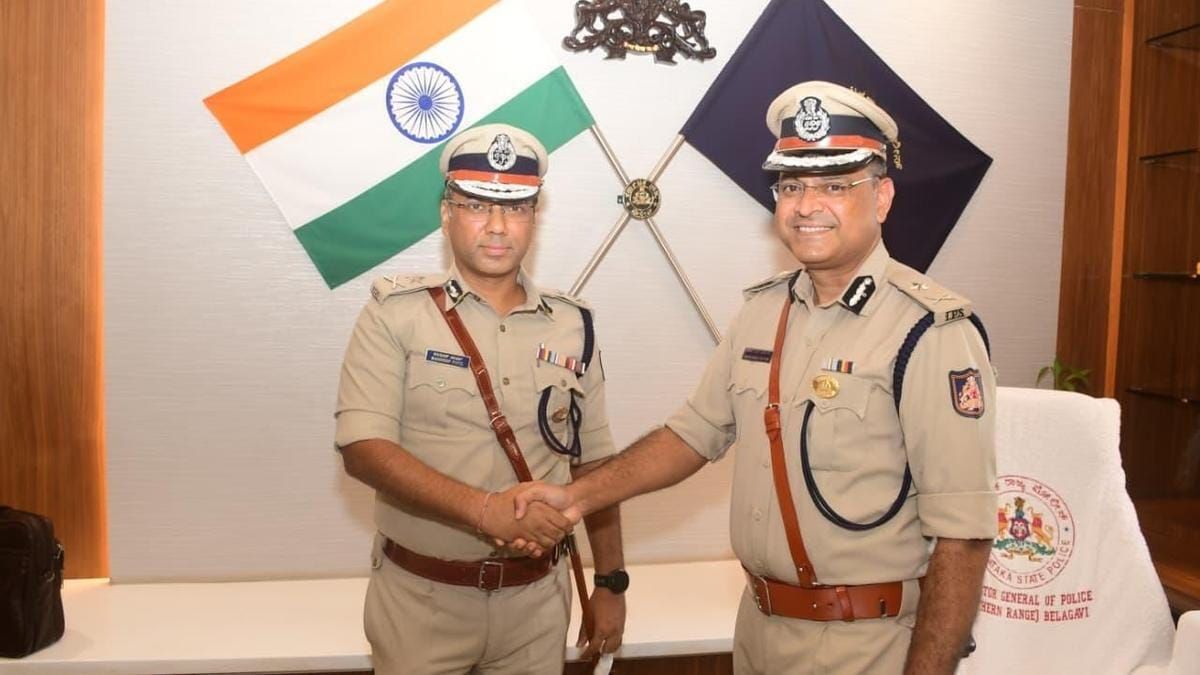 Sandeep  Patil Assumes Charge as Inspector- General of Police, Northern Range, in Belagavi