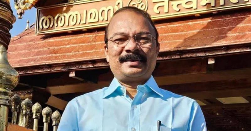 ശബരിമല സ്വര്‍ണക്കൊള്ളക്കേസ്: പി എസ് പ്രശാന്ത് പ്രതി