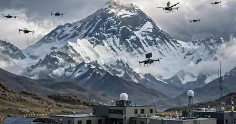 China sets up high-altitude drone R&D centre in Tibet near Mt Everest