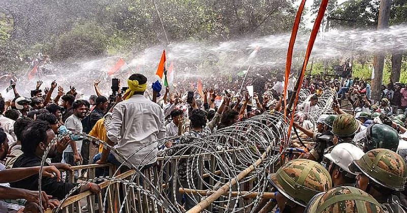 ജാർഖണ്ഡ് പിഎസ്‌സി ക്രമക്കേട്: വിദ്യാർഥികളുടെ നിയമസഭാ മാർച്ചിൽ സംഘർഷം
