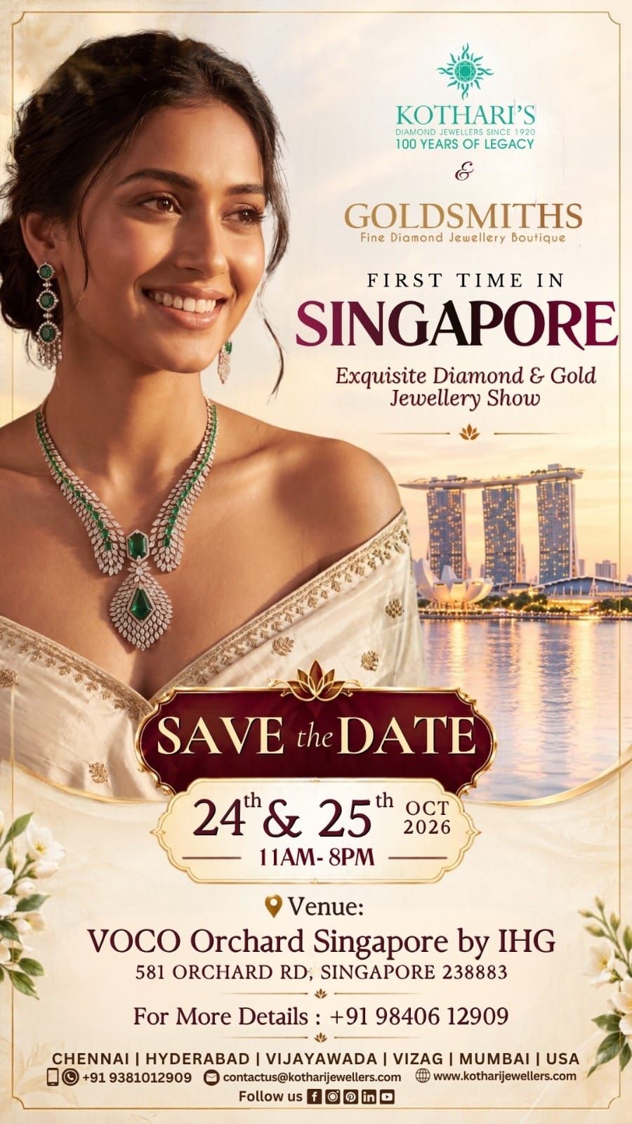 A first look, a lasting impression: Kothari’s brings its jewellery collections to Singapore