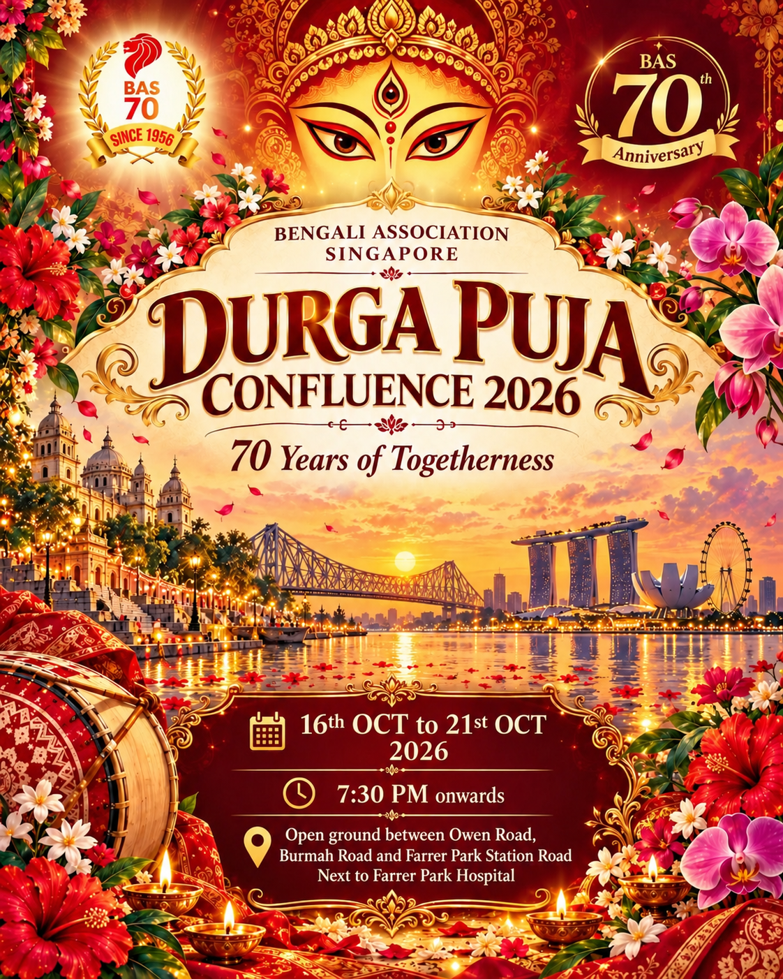 Where Durga Comes Home: Seven Decades of Bengali Belonging in Singapore