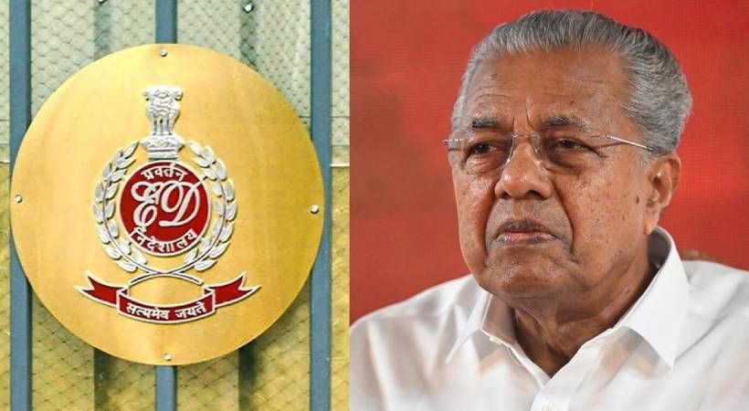 പിണറായി വിജയന് ഇഡി സമൻസ്; ചോദ്യം ചെയ്യലിന് ഹാജരാകാൻ നിർദേശം