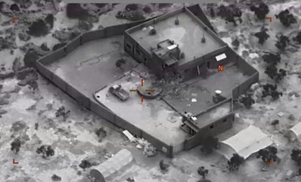 ബാഗ്ദാദിയുടെ ഒളിത്താവളത്തിലേക്ക് യുഎസ് കമാന്‍ഡോകള്‍ പ്രവേശിക്കുന്ന ദൃശ്യങ്ങള്‍  പുറത്തുവിട്ട് പെന്‍റഗണ്‍