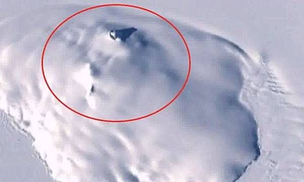 അന്റാര്‍ട്ടിക്കയില്‍  അന്യഗ്രഹപേടകം ഇടിച്ചിറക്കിയതായി  റിപ്പോര്‍ട്ട്