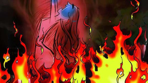 മുത്തലാഖ് ചൊല്ലിയിട്ടും വീട്ടിൽ തുടർന്നു; യുവതിയെ ഭര്‍ത്തൃവീട്ടുകാര്‍ ചുട്ടുകൊന്നു