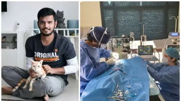 വളര്‍ത്തു പൂച്ചയുടെ ജീവന്‍ രക്ഷിക്കാന്‍ ഏഴര ലക്ഷത്തിലധികം രൂപയുടെ ശസ്ത്രക്രിയ നടത്തി പ്രവാസി