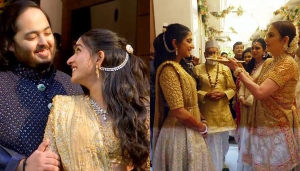 അനന്ത് അംബാനി-രാധിക മെർച്ചന്‍റ് വിവാഹനിശ്ചയം