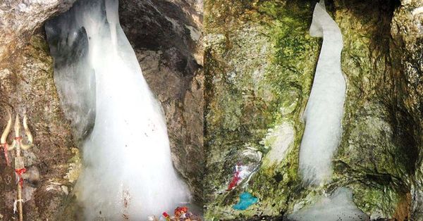 അമര്‍നാഥ് ഗുഹാക്ഷേത്രത്തില്‍ ഹിമലിംഗം രൂപംകൊണ്ടു