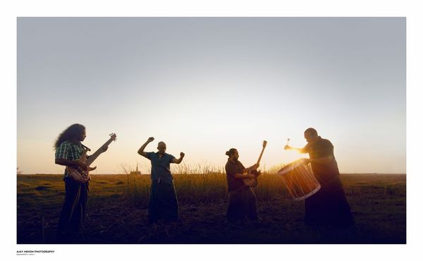 Indian Rock Band Avial performing live at Kalaa Utsavam on 23 Nov 2018