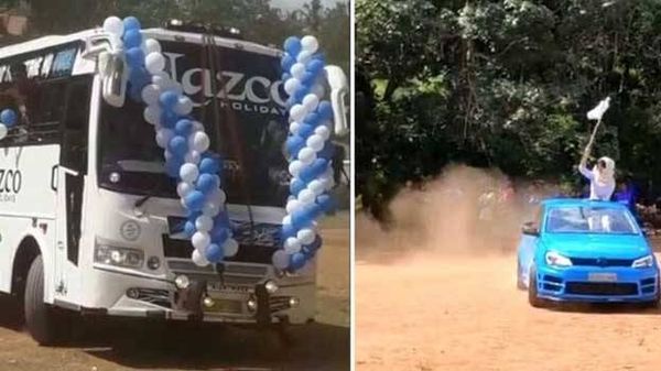 സ്‌കൂള്‍ ഗ്രൗണ്ടില്‍ ടൂറിസ്റ്റ് ബസുമായി  അഭ്യാസപ്രകടനം; നടപടിയുമായി മോട്ടോർ വാഹനവകുപ്പ്