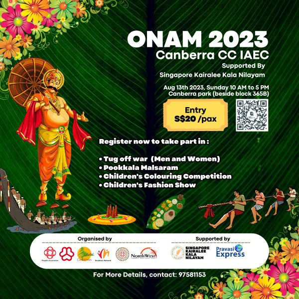 Canberra Onam 2023 on 13th Aug