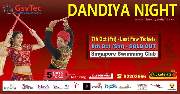 Dandiya Night on 7th October 2016