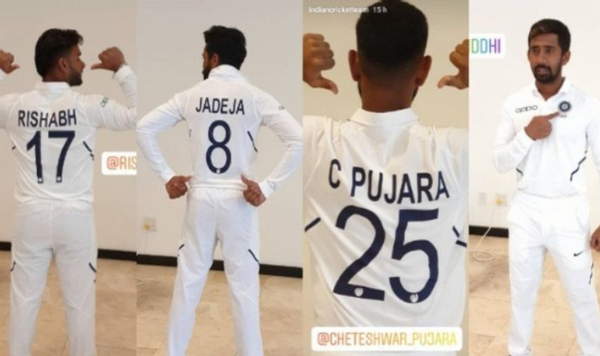 കോലിക്ക് പതിനെട്ടാം നമ്പര്‍; പുത്തൻ  ജേഴ്‌സിയില്‍ ഇന്ത്യന്‍ താരങ്ങള്‍