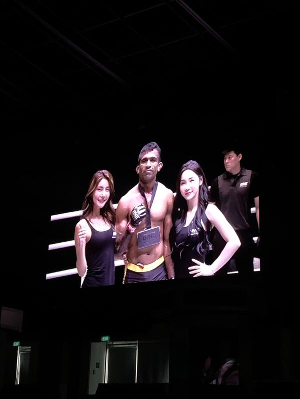 രഹുൽരാജുവിനു വൺ ചാമ്പ്യൻഷിപ്പിൽ   തകർപ്പൻ വിജയം..