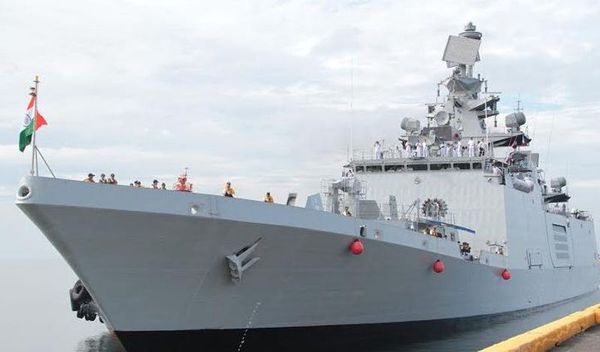 Indian Naval ships hosts reception onboard