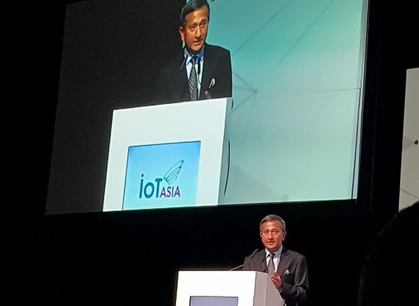 "Avoid Walled Gardens" : Dr.Vivian Balakrishnan@IOT Asia 2018