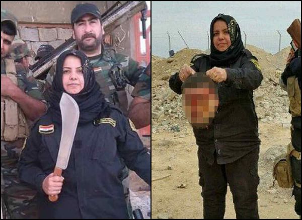 ഐ എസ് ഭീകരരുടെ പേടിസ്വപ്നമാണ് ഈ വനിത