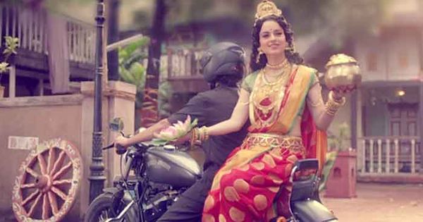 ലക്ഷ്മീദേവി ശുചിത്വം തേടി ബൈക്ക് സവാരിക്കിറങ്ങിയ പരസ്യം വിവാദത്തിലേക്ക്