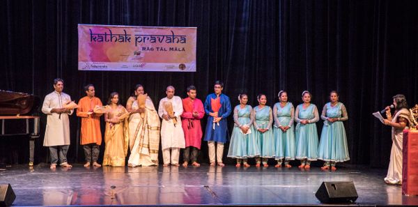 Kalapravaha showcases  Kathak Dance Production Kathak Pravaha 2018