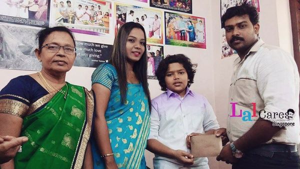 മാതൃക ചാരിറ്റബിള്‍ ട്രസ്റ്റിന് സഹായവുമായി ലാല്‍കെയര്‍ സിംഗപ്പൂര്‍ യൂണിറ്റ്