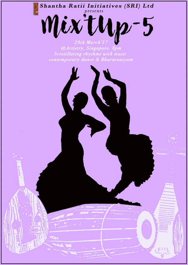 Shantha Ratii Initiatives’ “it is Mix’tUp5” -Alignment and Disruption on 29 March 2017