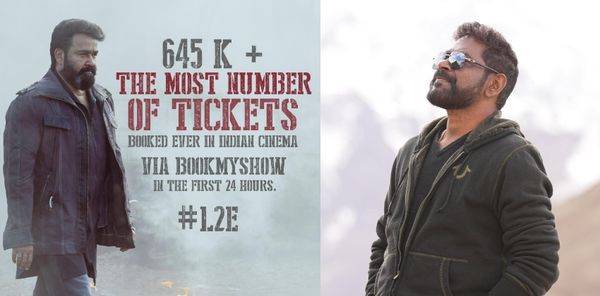 ‘എമ്പുരാൻ ഒറ്റ ദിവസം വിറ്റത് 645 k+ ടിക്കറ്റുകൾ, ഇന്ത്യൻ സിനിമയിൽ ഇതാദ്യം’: ആന്റണി പെരുമ്പാവൂർ