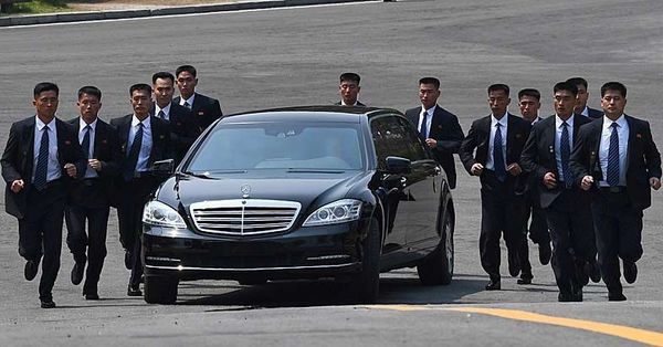 കിമ്മിന്റെ ദക്ഷിണകൊറിയ സന്ദര്‍ശനം; സുരക്ഷാക്രമീകരണങ്ങള്‍ കണ്ടു അന്തംവിട്ടു ലോകരാജ്യങ്ങള്‍