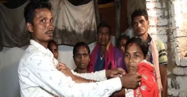 മക്കളുടെ സാന്നിധ്യത്തിൽ  ഭർത്താവിന്റെയും കാമുകിയുടെയും  വിവാഹം നടത്തി ഭാര്യ!