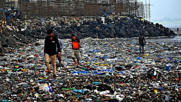 ഓഖി ചുഴലിക്കാറ്റു  മുംബൈ കടല്‍ത്തീരത്തു കൊണ്ട് തള്ളിയത് എണ്‍പതിനായിരം കിലോ പ്ലാസ്റ്റിക് മാലിന്യങ്ങള്‍
