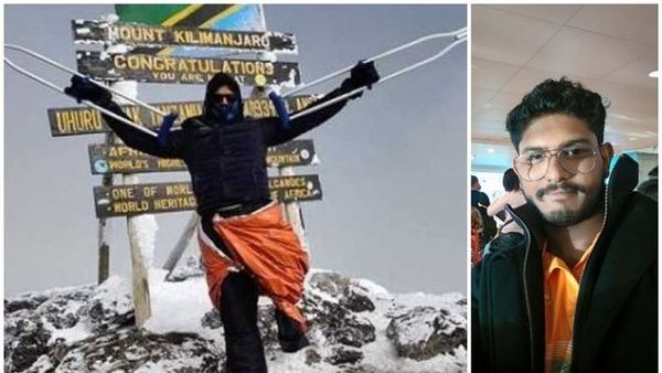 ഒറ്റക്കാലിൽ കിളിമഞ്ജാരോ കീഴടക്കി മലയാളി യുവാവ്