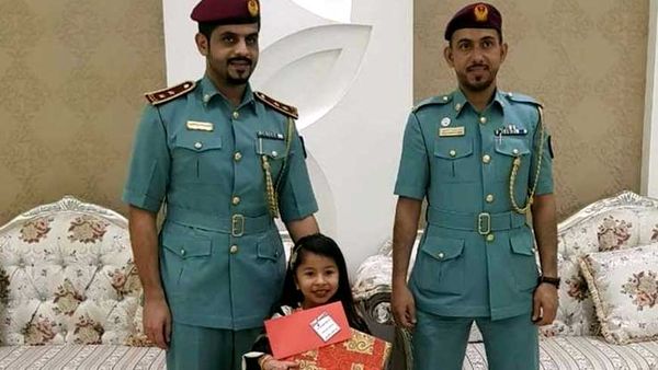ചെറിയ പെരുന്നാളിന് സമ്മാനം മോഹിച്ച സുമയ്യ അഹമ്മദ് നഖ്ബിയുടെ കൊച്ചു സ്വപ്നം സഫലമാക്കി യുഎഇ പൊലീസ്