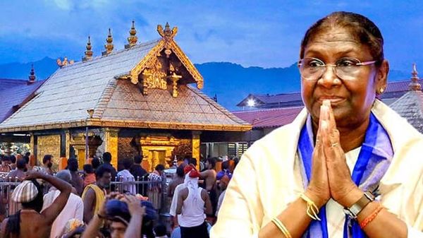 രാഷ്ട്രപതി ദ്രൗപതി മുര്‍മു ശബരിമലയിലേക്ക് ; സന്ദര്‍ശനം തുലാ മാസ പൂജയ്ക്ക് നട തുറക്കുമ്പോള്‍