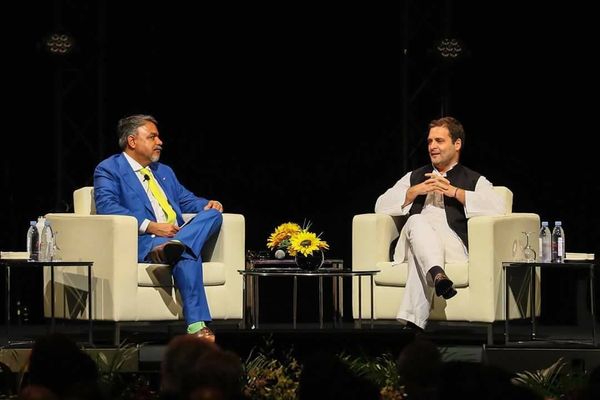 Rahul Gandhi wins Indian diaspora with his charm