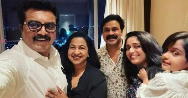ദിലീപിനും കുടുംബത്തിനുമൊപ്പം ശരത് കുമാറിന്റെ സെൽഫി