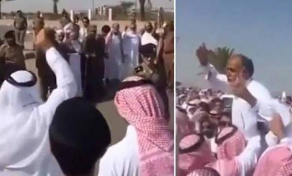 വധശിക്ഷയ്ക്ക് വിധിക്കപ്പെട്ട യുവാവിന് ശിക്ഷ നടപ്പാക്കുന്നതിന് തൊട്ടുമുന്‍പ് കൊല്ലപ്പെട്ടയാളുടെ പിതാവ് മാപ്പ് നല്‍കി;  സൗദിയില്‍ നിന്നുള്ള വീഡിയോ