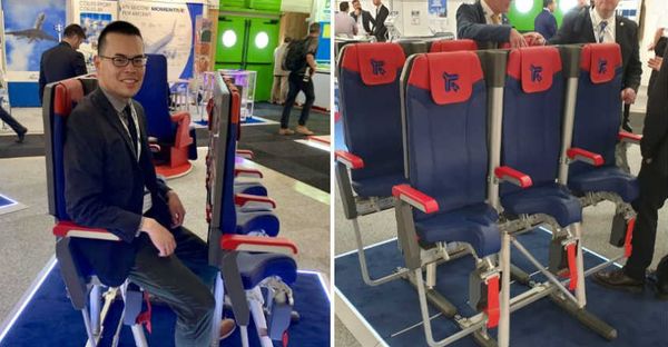 ഇനി വിമാനത്തിലും ന‌ിന്നു യാത്ര ചെയ്യാം...!