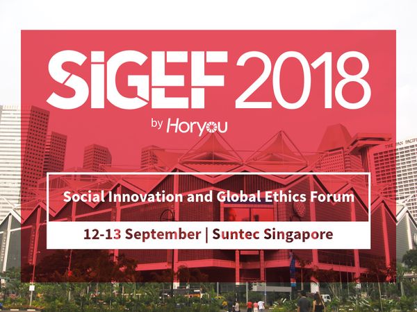 Horyou's Fifth Edition of SIGEF is on 12-13 September at Suntec, Singapore