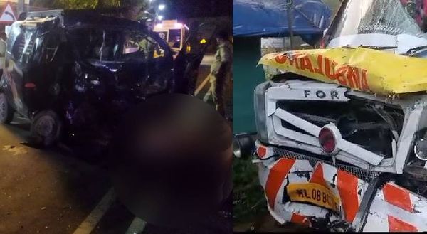 തൃശൂരില്‍ ആംബുലന്‍സും ഓട്ടോയും കൂട്ടിയിടിച്ചുണ്ടായ അപകടം; പിതാവിന് പിന്നാലെ മകനും മരിച്ചു