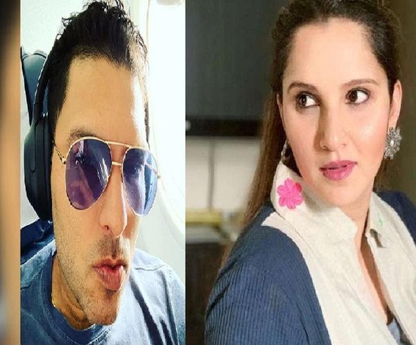 യുവരാജ് സിങിന്റെ പുതിയ ‘ചിക്നാ ചമേല’ ലുക്കിനെ ട്രോളി സാനിയ മിർസ