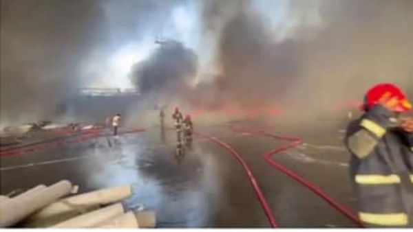 ധാക്ക വിമാനത്താവളത്തിൽ തീപിടിത്തം; വിമാന സർവീസുകൾ നിർത്തി