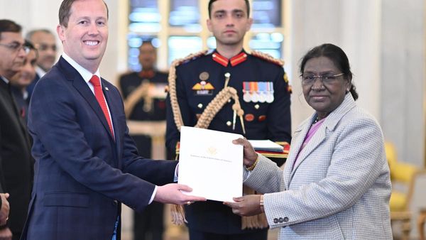 US Ambassador Sergio Gor presents credentials to President Murmu